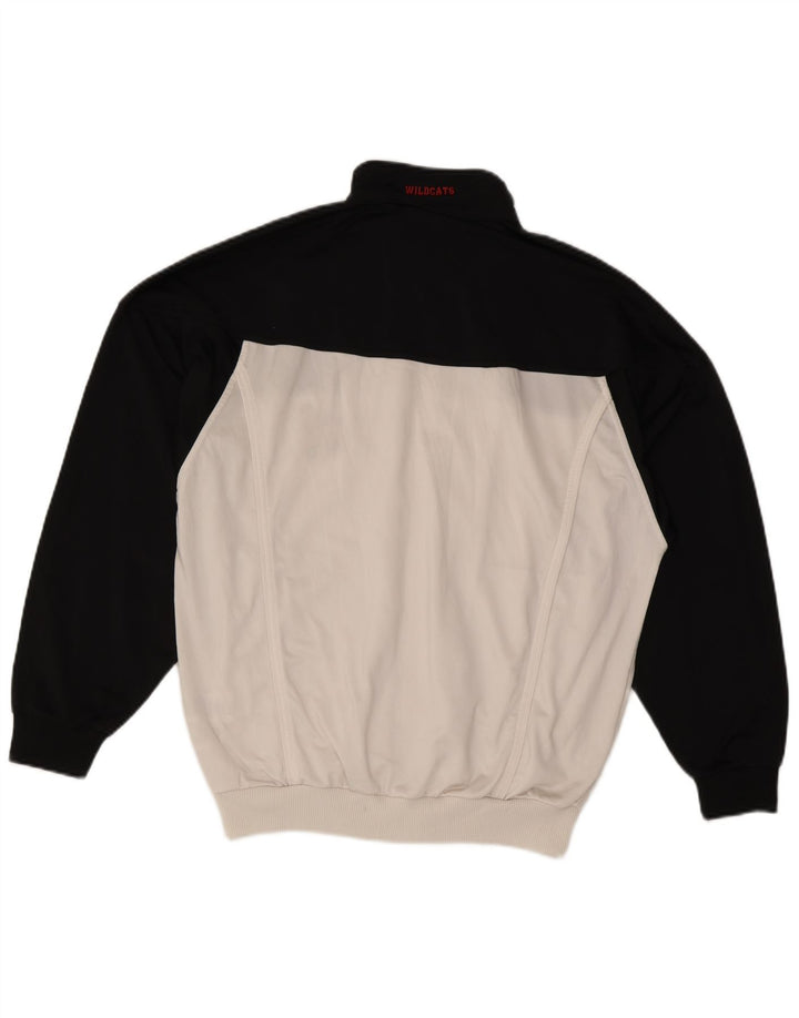 Kurtka męska adidas Wildcats Graphic Tracksuit Top, średnia biała, z blokami kolorów
