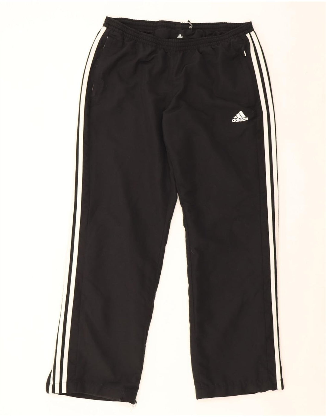 Damskie spodnie dresowe Adidas UK 16/18, duże, czarne, poliestrowe