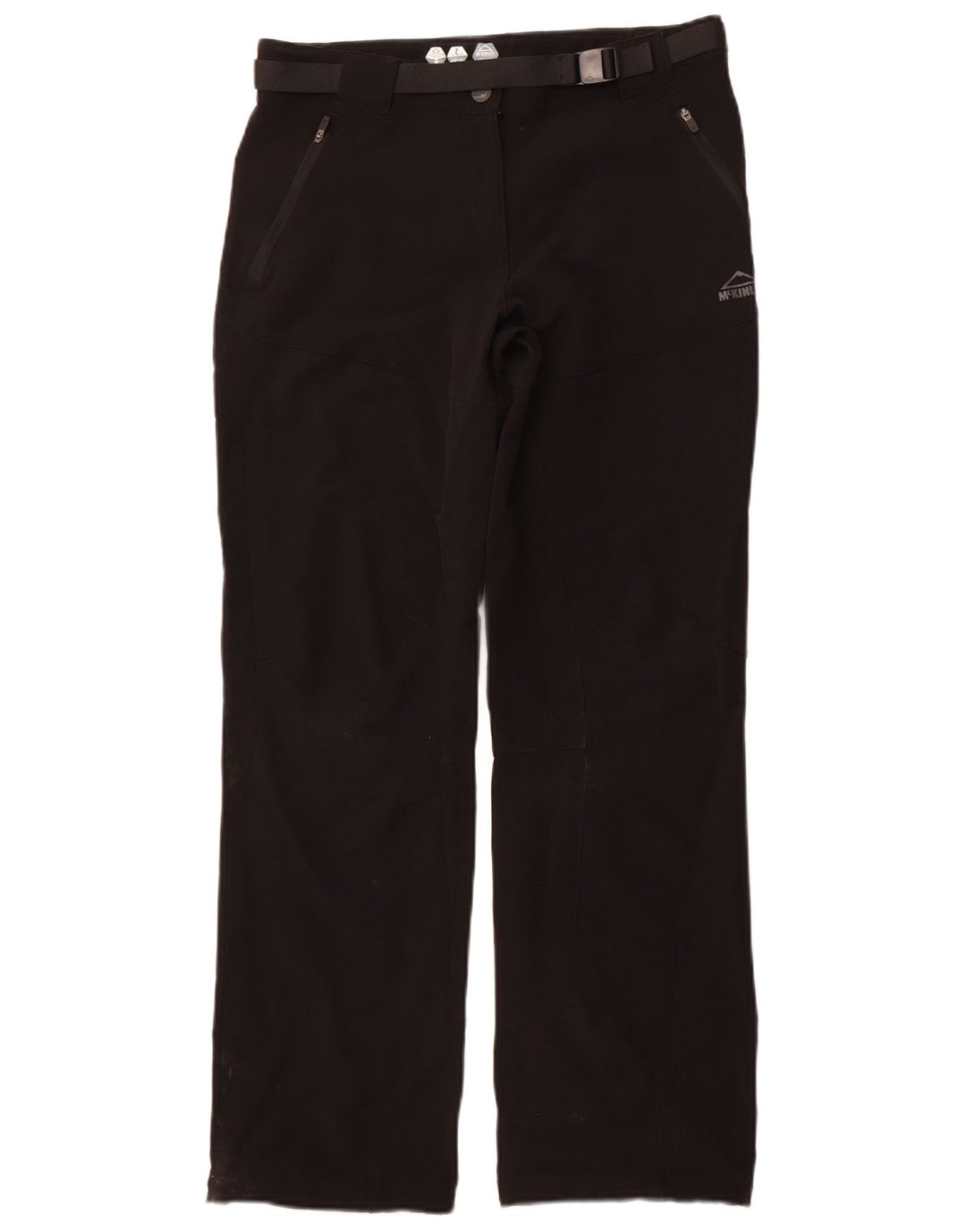 Damskie proste spodnie MCKINLEY UK 14 Large W32 L31 Black