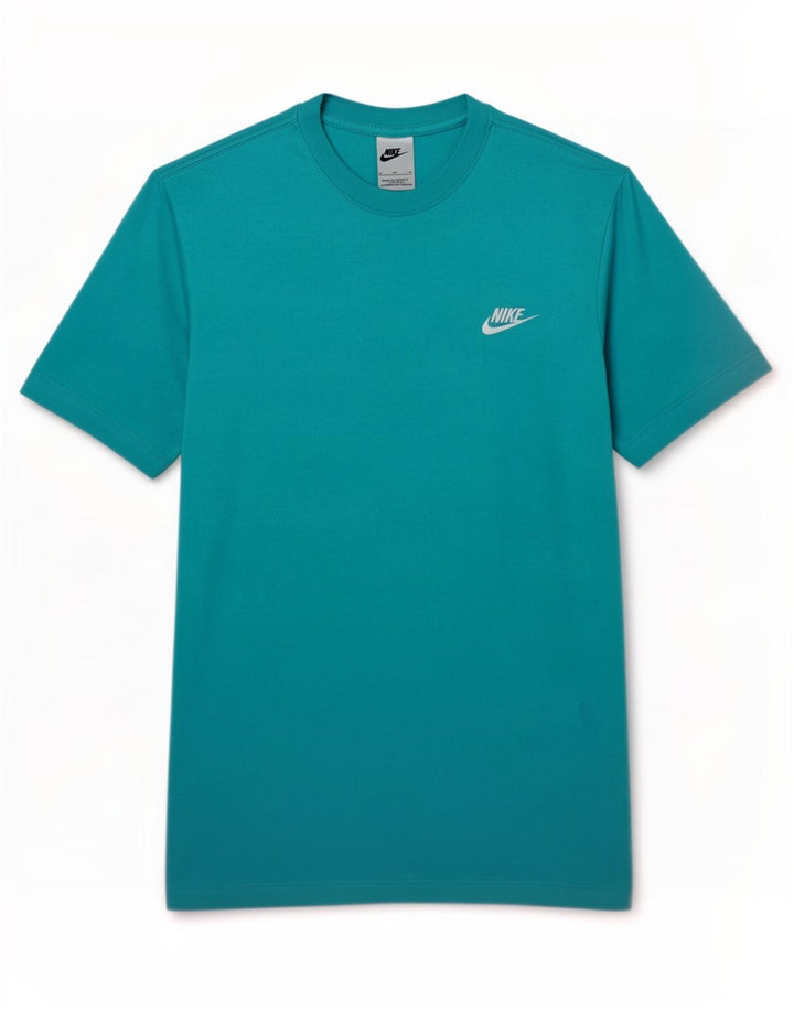 T-shirt męski Nike, bawełniany, średni niebieski