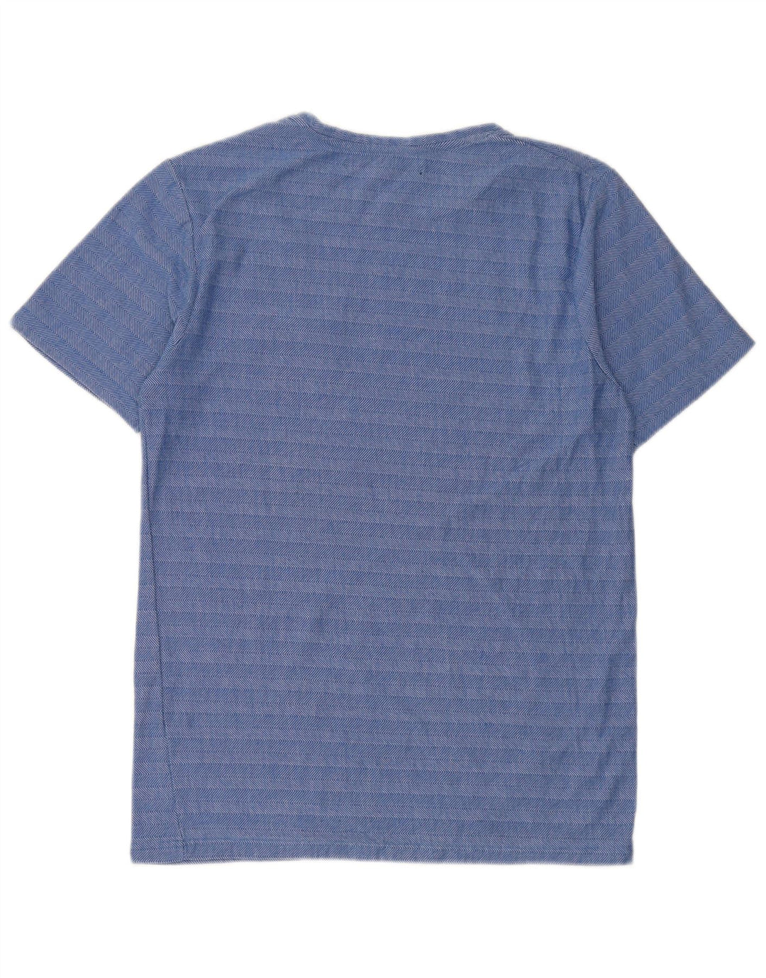 T-shirt męski Zara, bawełniany top XL w niebieskie paski