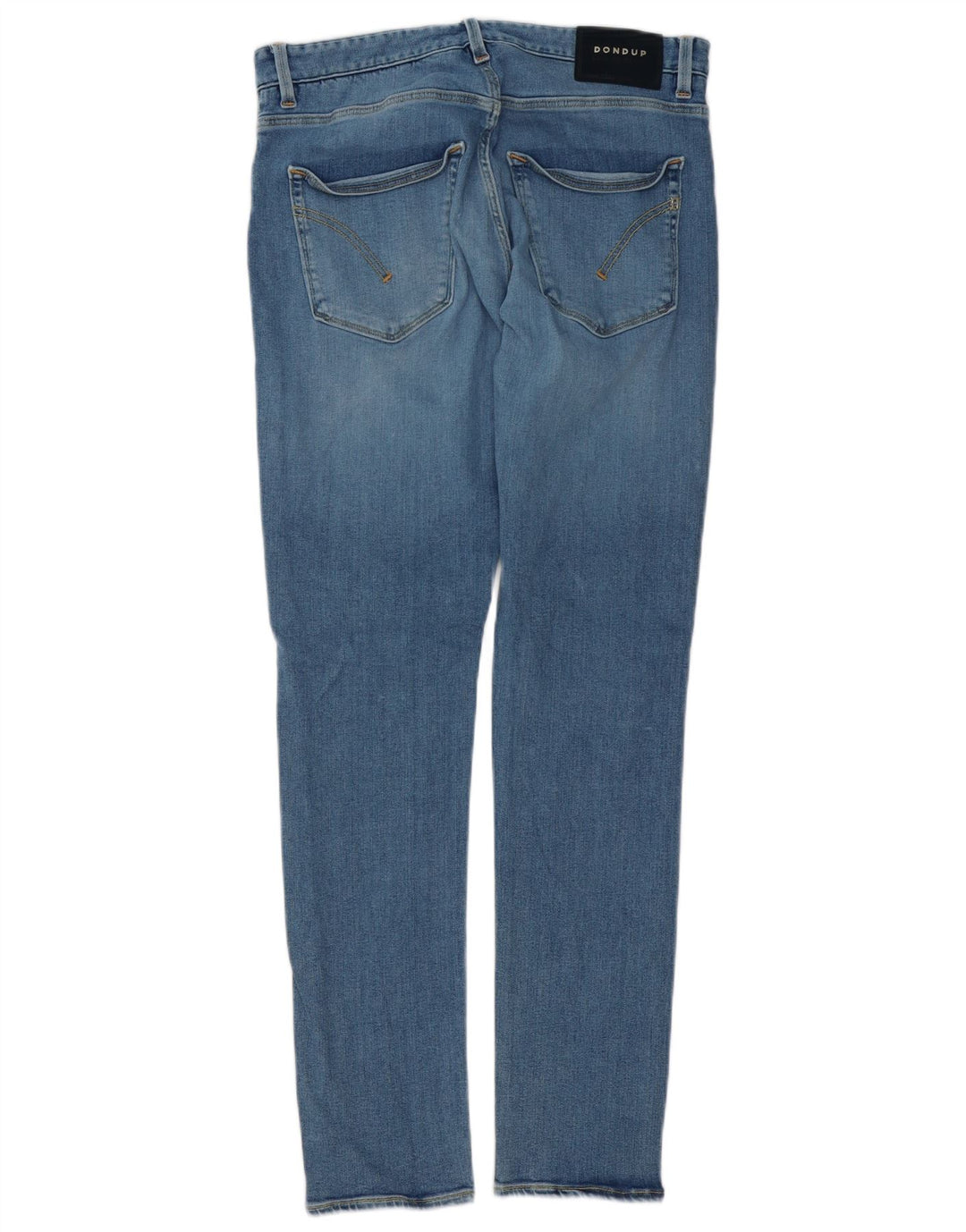 Dondup Męskie jeansy slim W32 L32 Niebieskie bawełniane