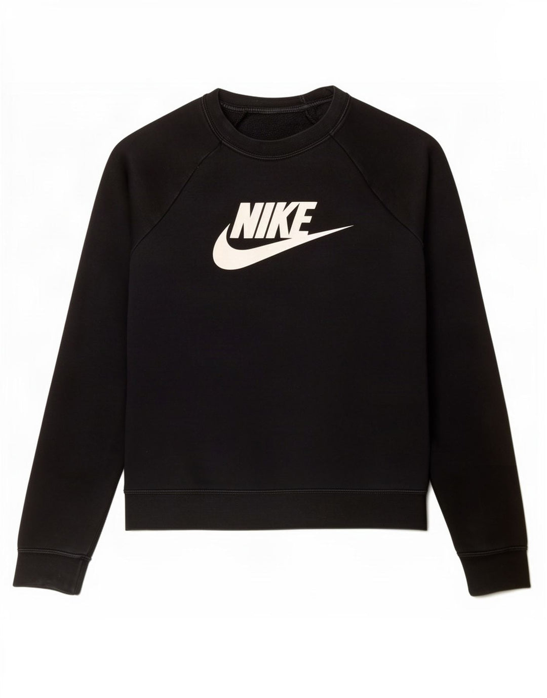 Damska bluza dresowa Nike Graphic Oversize UK 10, mała, czarna, bawełniana