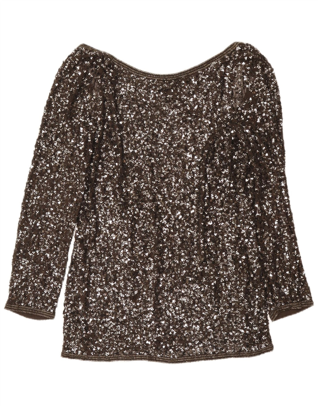 Damska bluzka z długim rękawem All Saints UK 14 Medium Grey