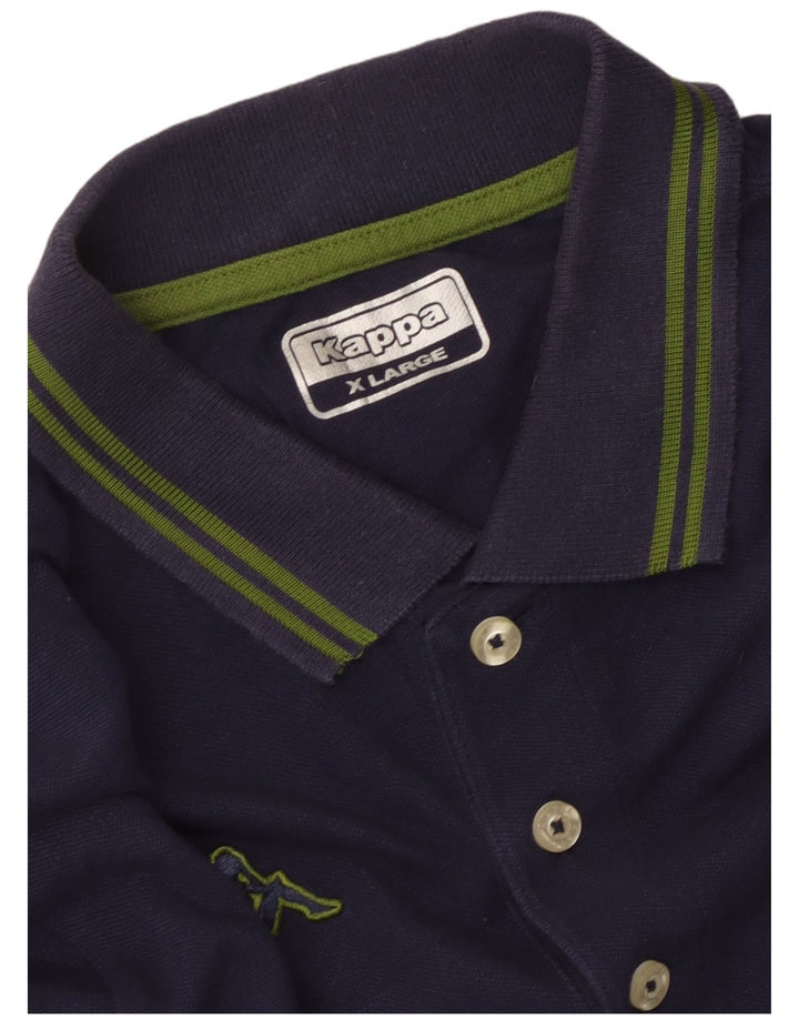 Męska koszulka polo Kappa XL granatowa