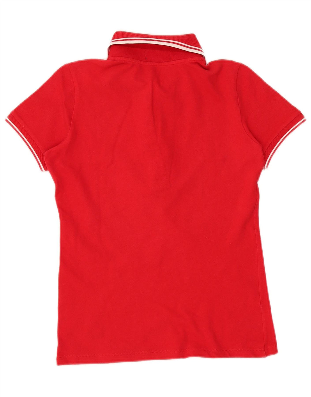 Damska koszulka polo Fred Perry UK 10, mała, czerwona bawełniana