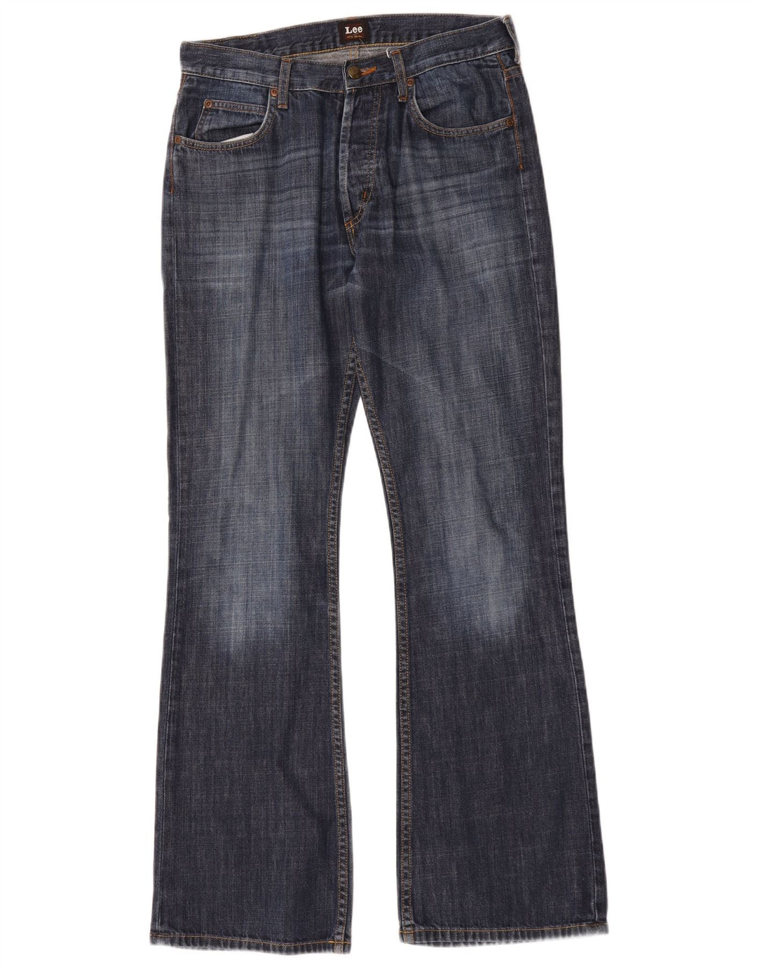 Męskie jeansy Lee Denver Bootcut W32 L34, granatowe, bawełniane