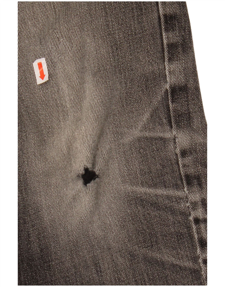 Damskie jeansy slim fit FAT FACE W30 L29 Szara bawełna