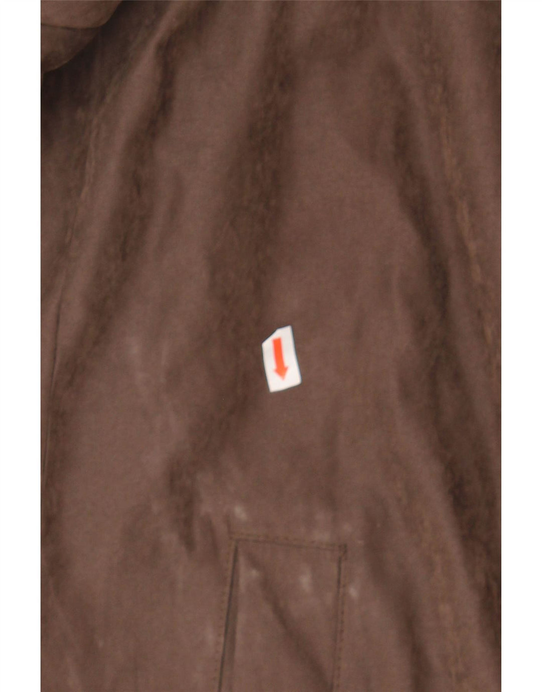 VINTAGE Womens Duffle Coat UK 16 Large Brown Polyester Vintage Vintage and Second-Hand Vintage from Messina Hembry 