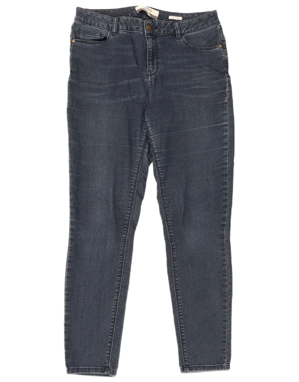 Damskie jeansy Jegging Fat Face UK 12 Medium W32 L29 Granatowa bawełna