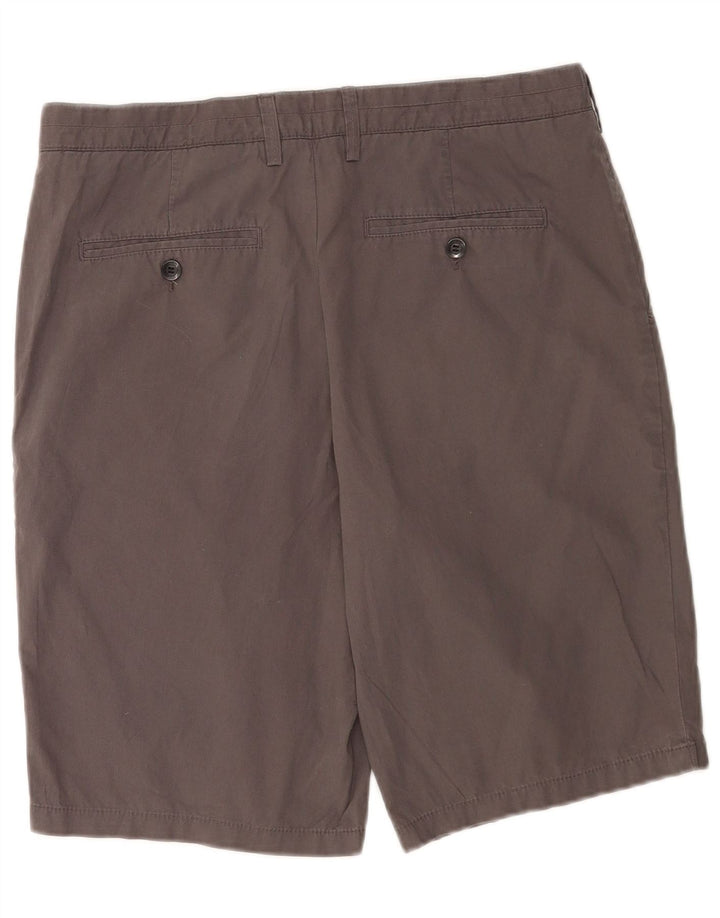 Męskie spodenki Chino Marks & Spencer W34, duże, szare, bawełniane
