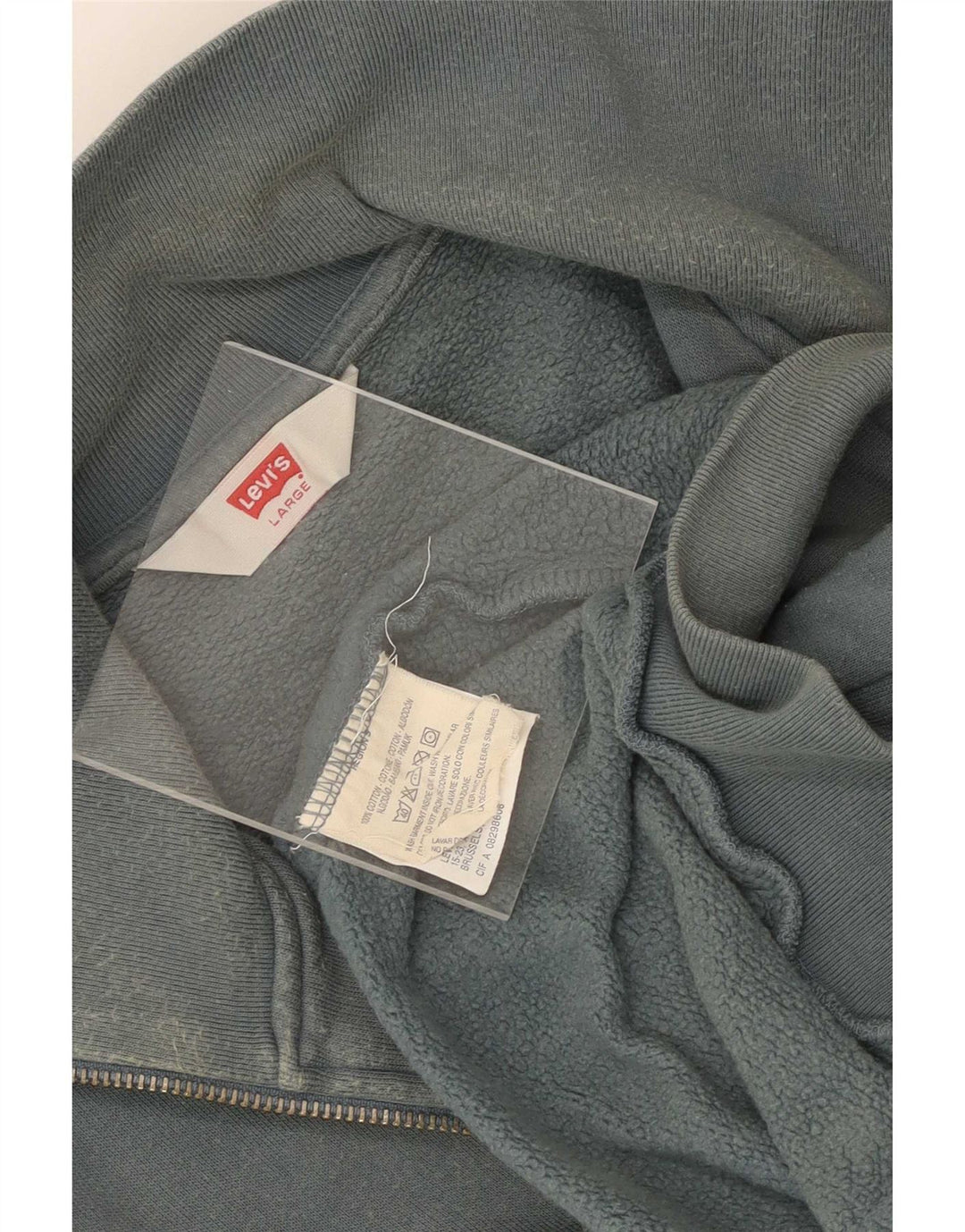 Męska kurtka dresowa Levi's, duża, niebieska, bawełniana