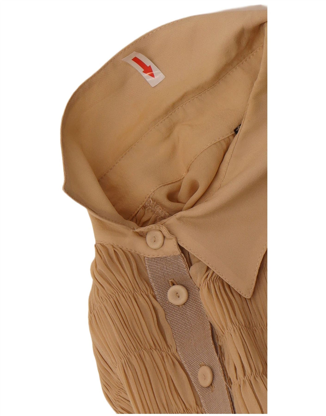 Simona Barbieri Damska dwuczęściowa sukienka o linii A UK 12 Średni beżowy jedwab