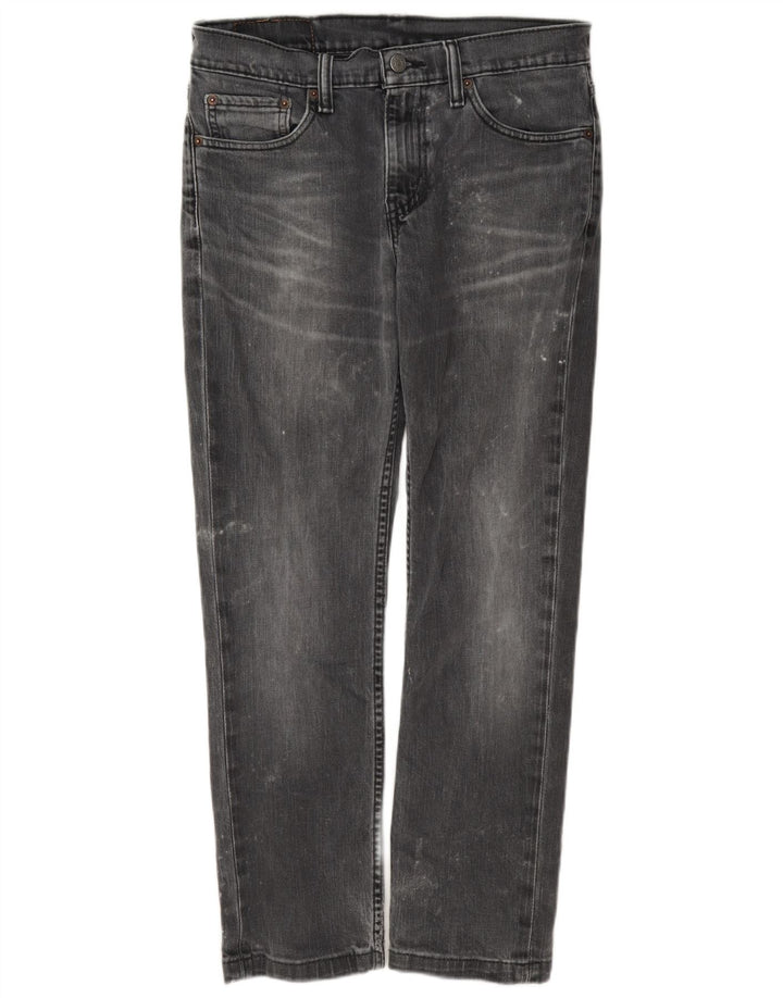 Damskie jeansy Levi's 511 Slim W30 L28 Szara bawełna