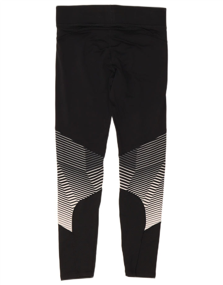 Legginsy damskie Under Armour UK 12, średnie czarne geometryczne