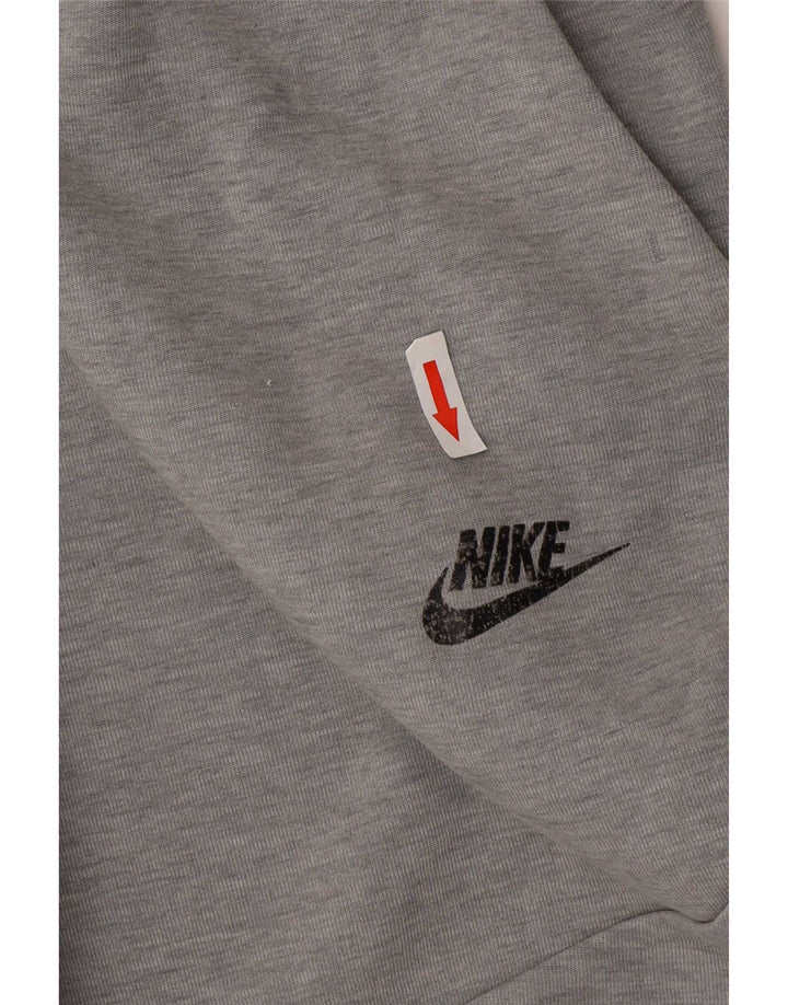 Męskie spodnie dresowe Nike Joggers Średnioszary, bawełniany blok kolorów