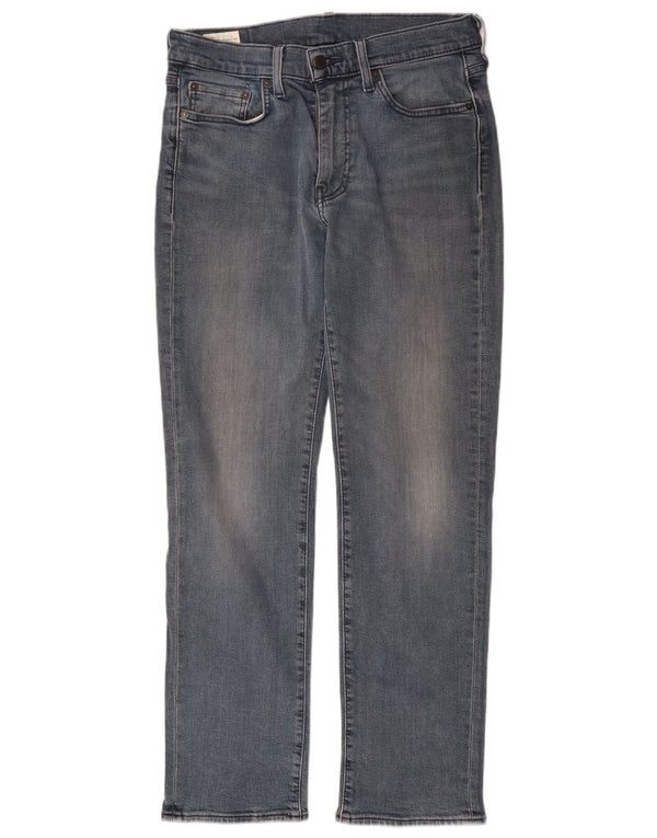LEVI'S Mens 514 Straight Jeans W30 L30 Blue Cotton