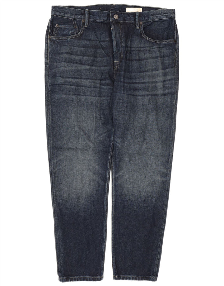 ALL SAINTS Męskie Dean Slim Jeans W36 L28 Granatowa bawełna