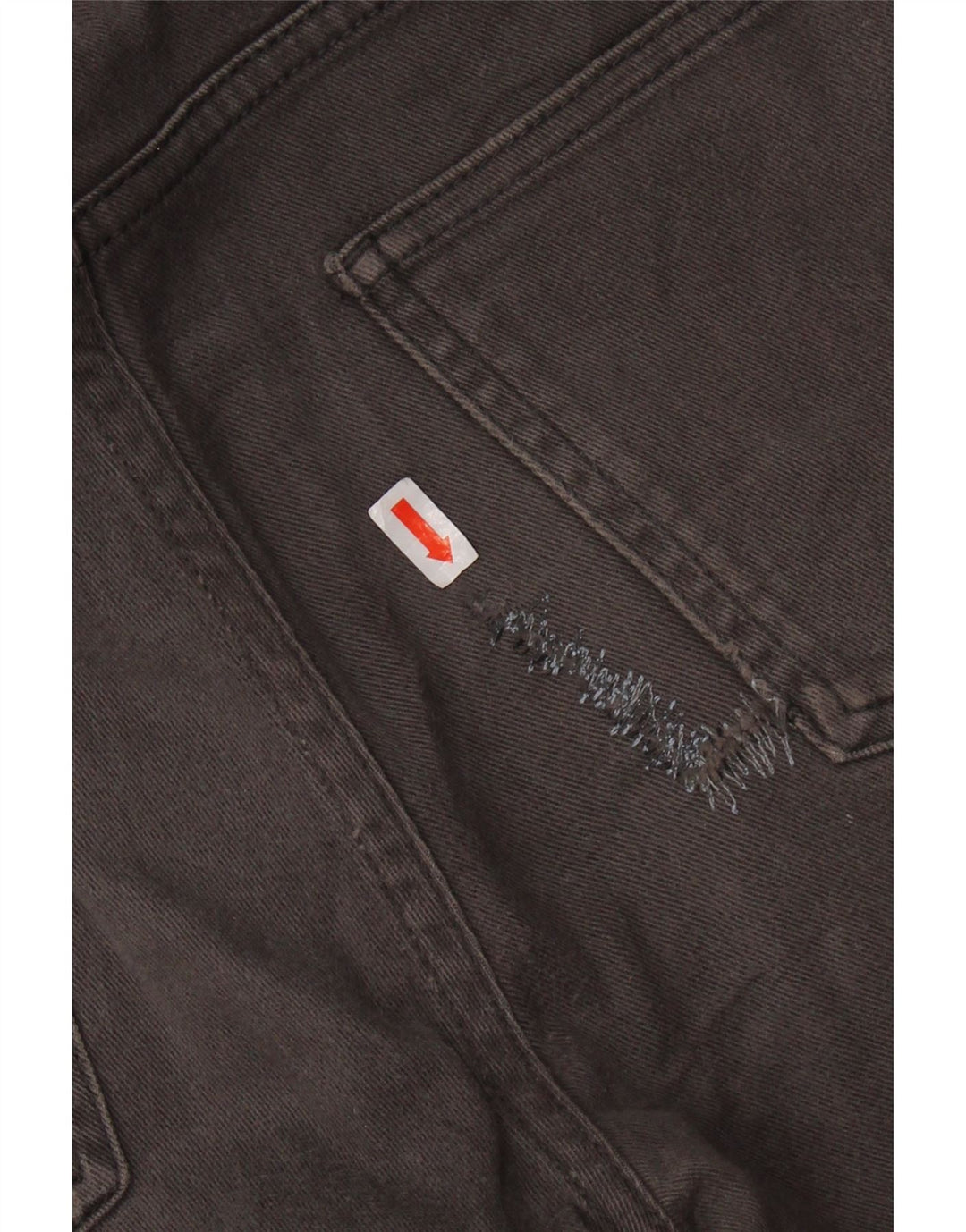 Męskie proste spodnie codzienne ZARA EU 40 Medium W31 L31 Szare