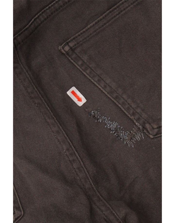 Męskie proste spodnie codzienne ZARA EU 40 Medium W31 L31 Szare