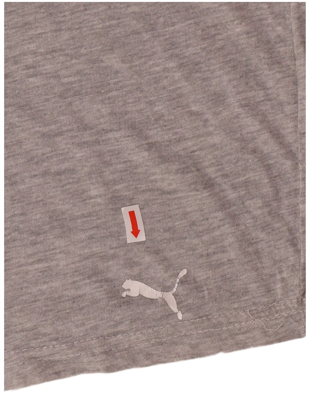 T-shirt damski PUMA Top UK 14, duży, szary, bawełniany