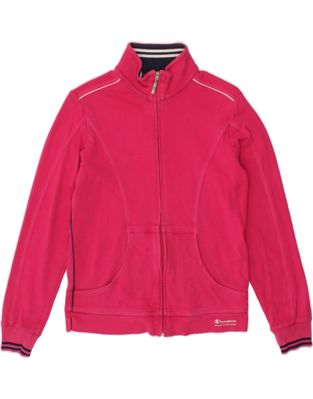 CHAMPION Womens Tracksuit Top Jacket UK 10 Small Pink Vintage Champion and Second-Hand Champion from Messina Hembry 
