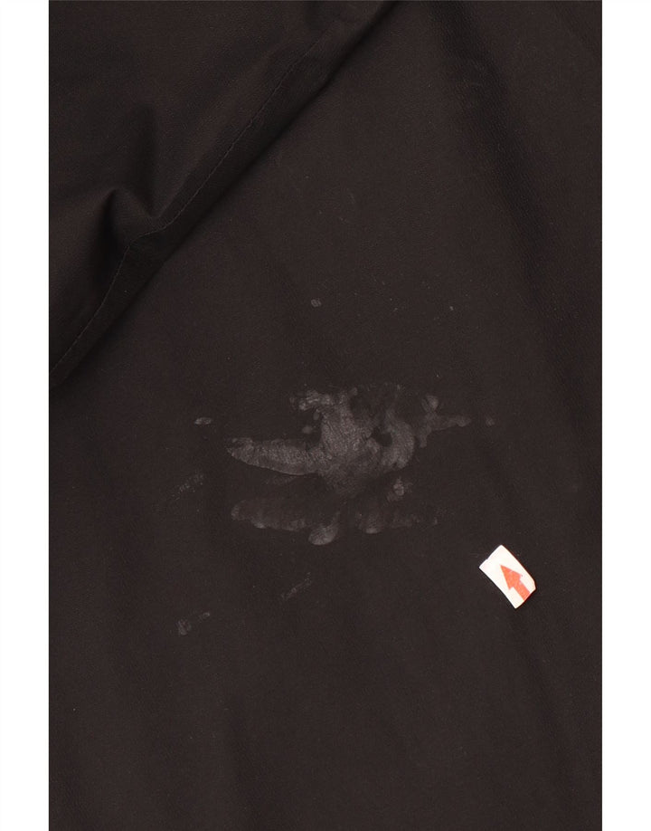 Męska kurtka przeciwdeszczowa z kapturem The North Face UK 36, mała, czarna, z poliestru
