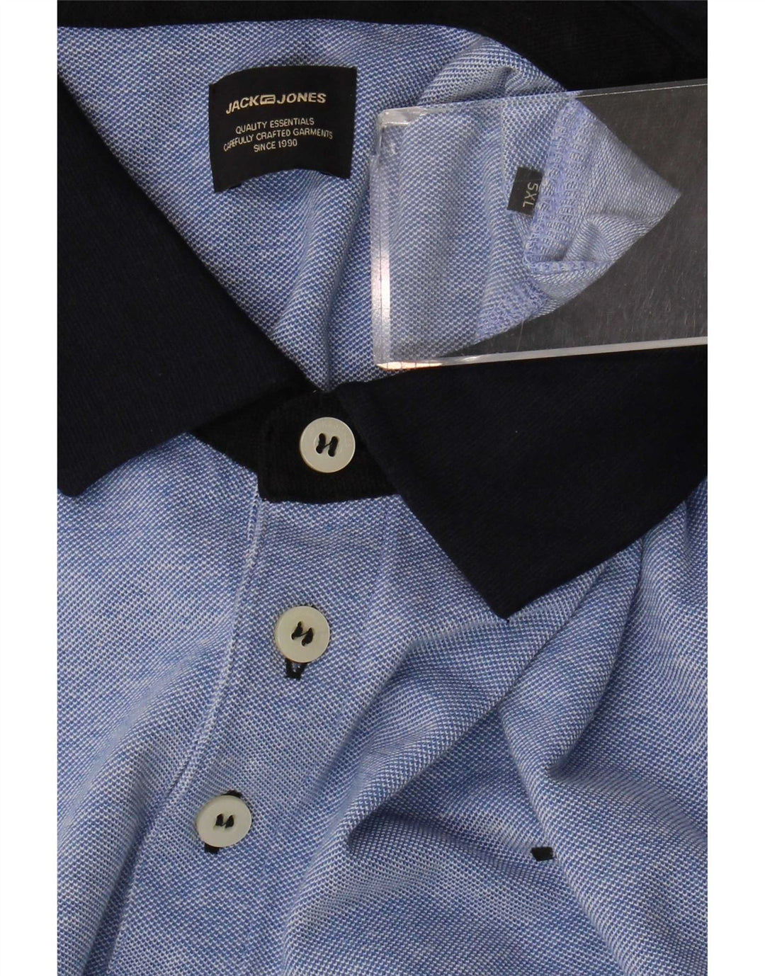 Męska koszulka polo Jack & Jones 5XL w kolorze niebieskim