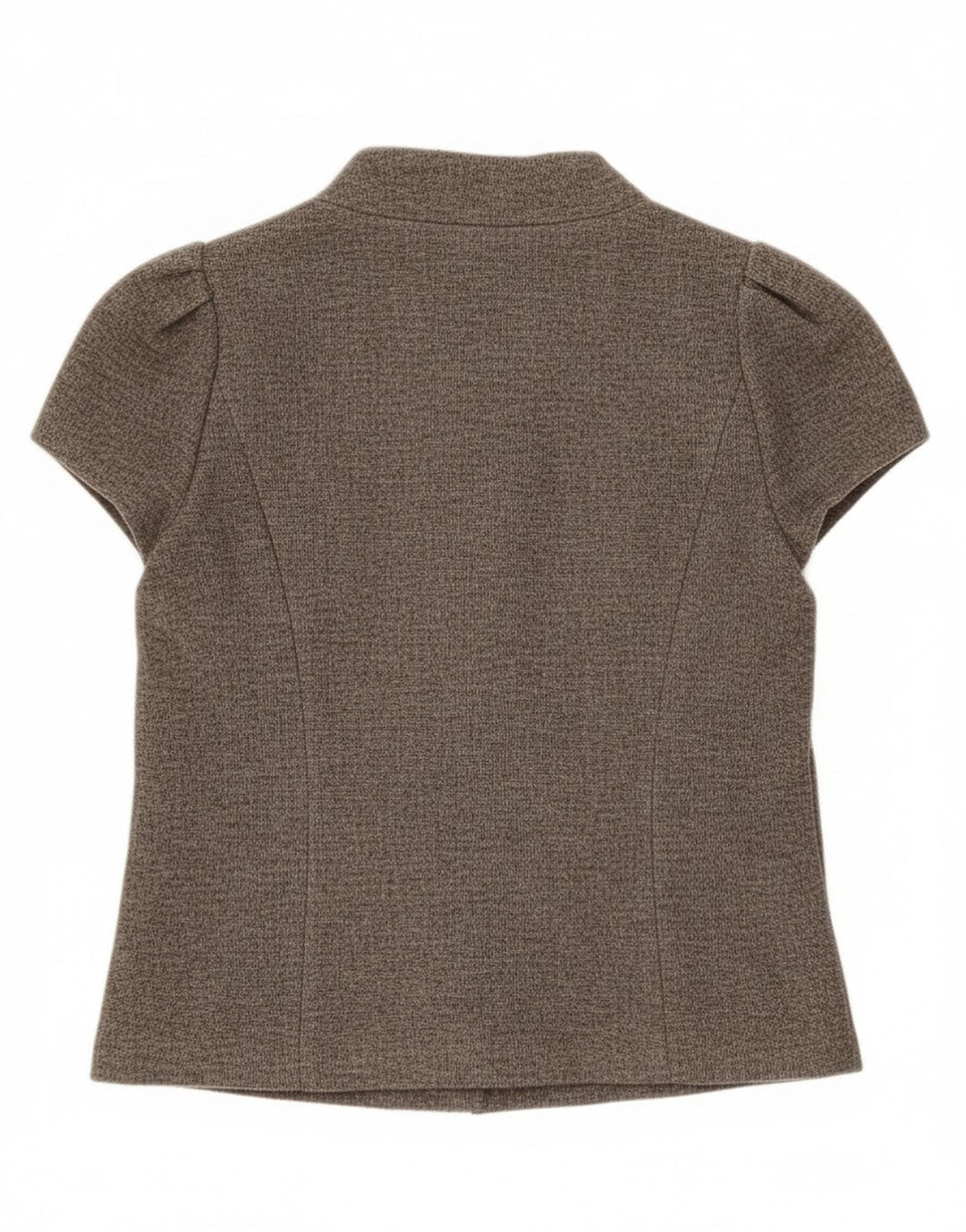 Damska marynarka z krótkim rękawem Rene Lezard EU 36, mała, szara wełna