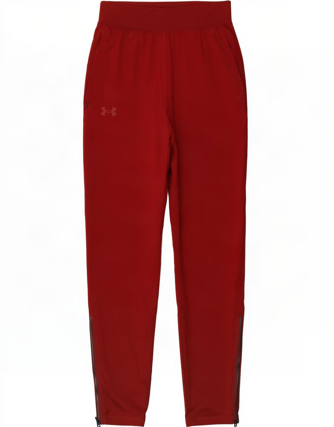 Damskie spodnie dresowe Under Armour UK 12, średnie burgundowe