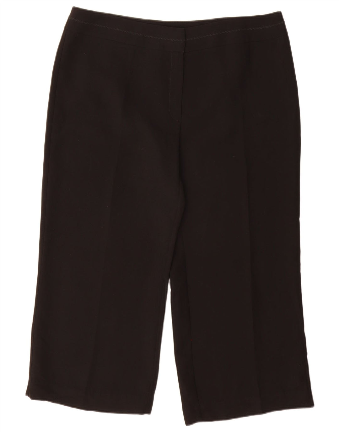 Marks & Spencer Damskie spodnie Capri UK 16 Large W34 L24 Czarny poliester