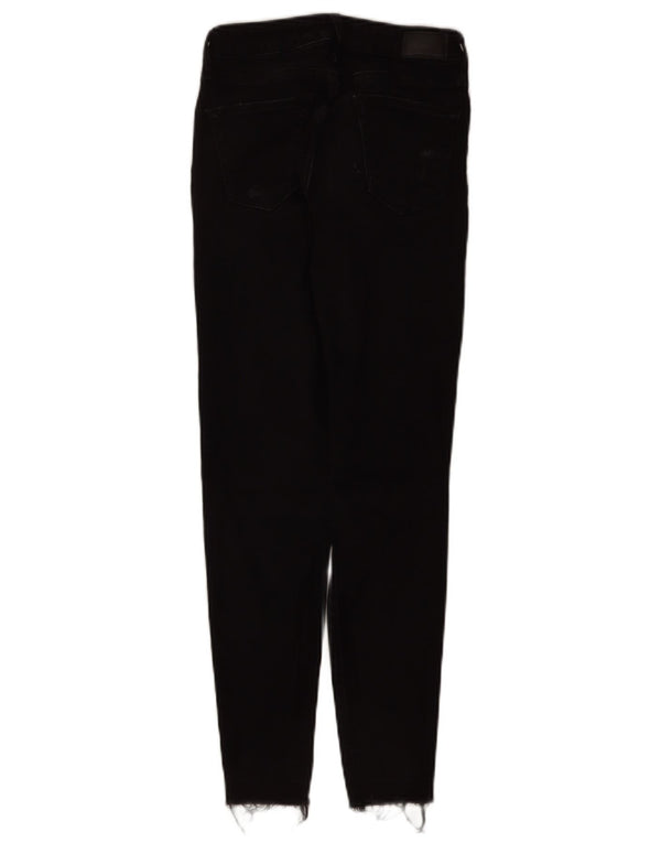 Damskie jeansy skinny Zara EU 34 2XS W24 L26 czarne