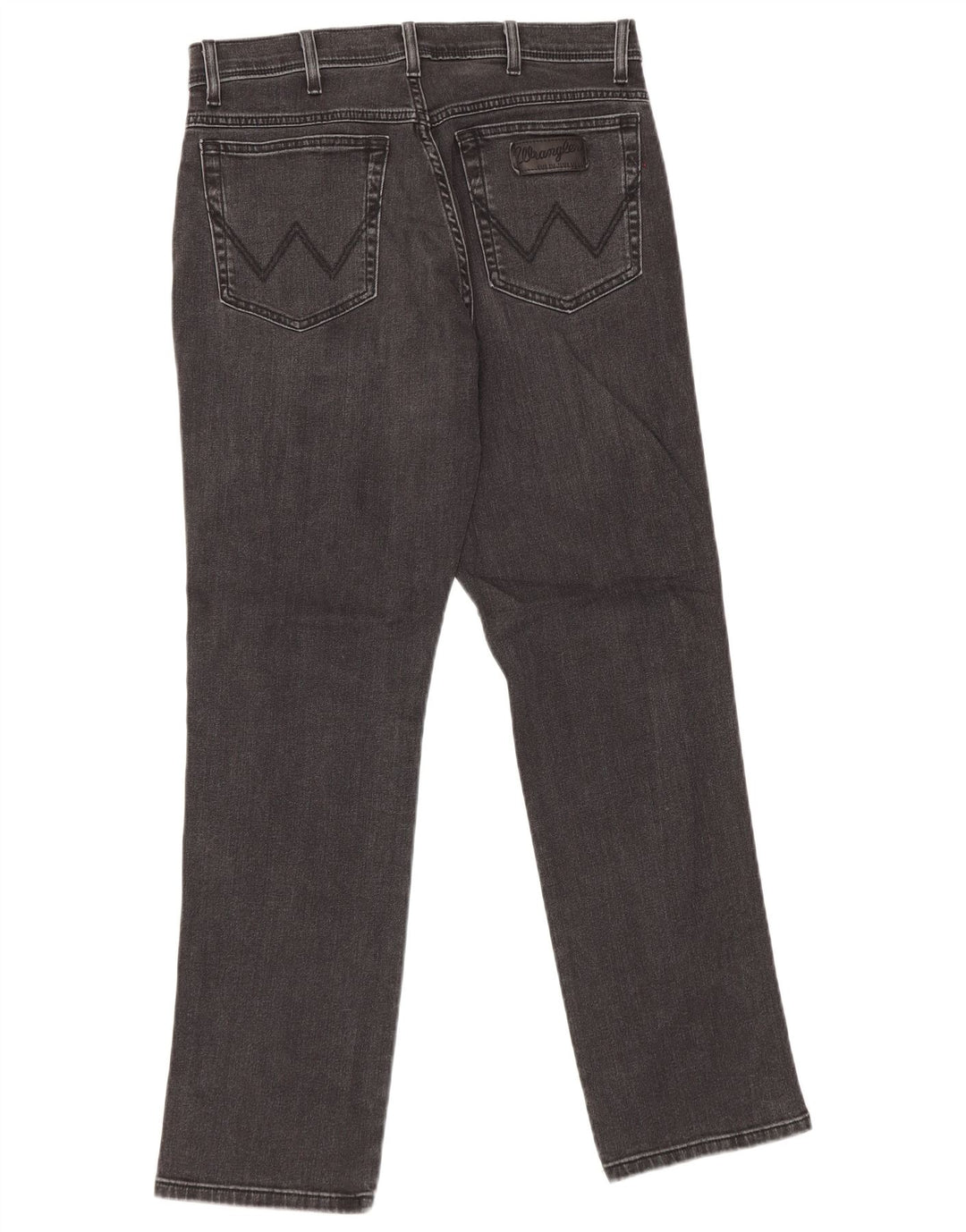 Męskie jeansy Wrangler Texas Stretch Straight W34 L32 Czarne bawełniane