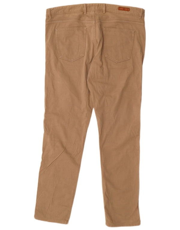 Spodnie męskie Massimo Dutti Slim Fit EU 46 XL W36 L32 Beżowe