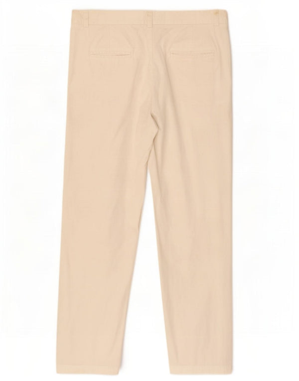 Spodnie Chino Marks & Spencer Joggers UK 14 Large W34 L28 Off White