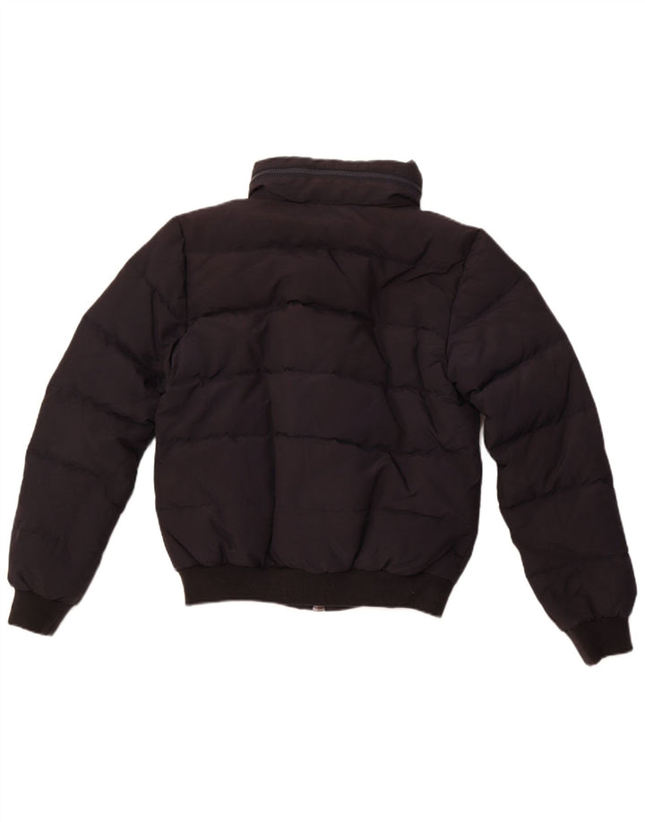 CANADIENS Boys Hooded Padded Jacket 15-16 Years Navy Blue