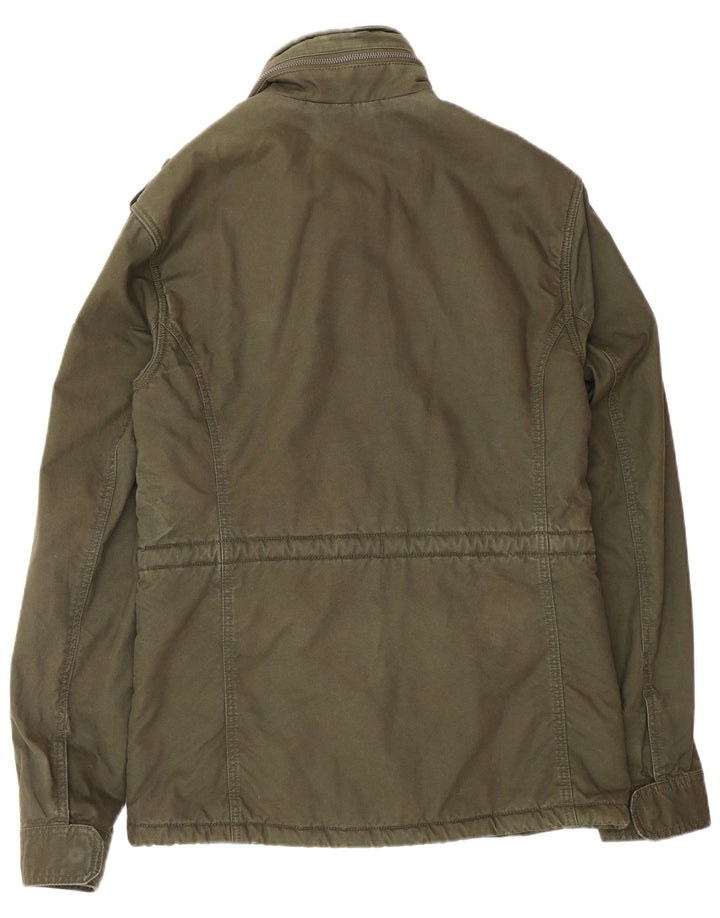 Męska kurtka Utility Superdry Sherpa UK 36, mała, bawełniana khaki