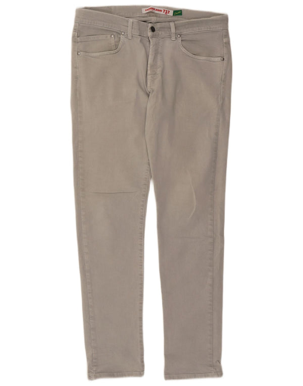 Carrera Męskie 717 Slim Jeans W36 L33 Szara bawełna