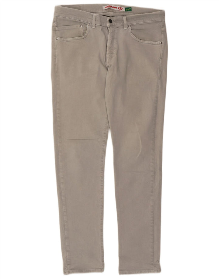 Carrera Męskie 717 Slim Jeans W36 L33 Szara bawełna