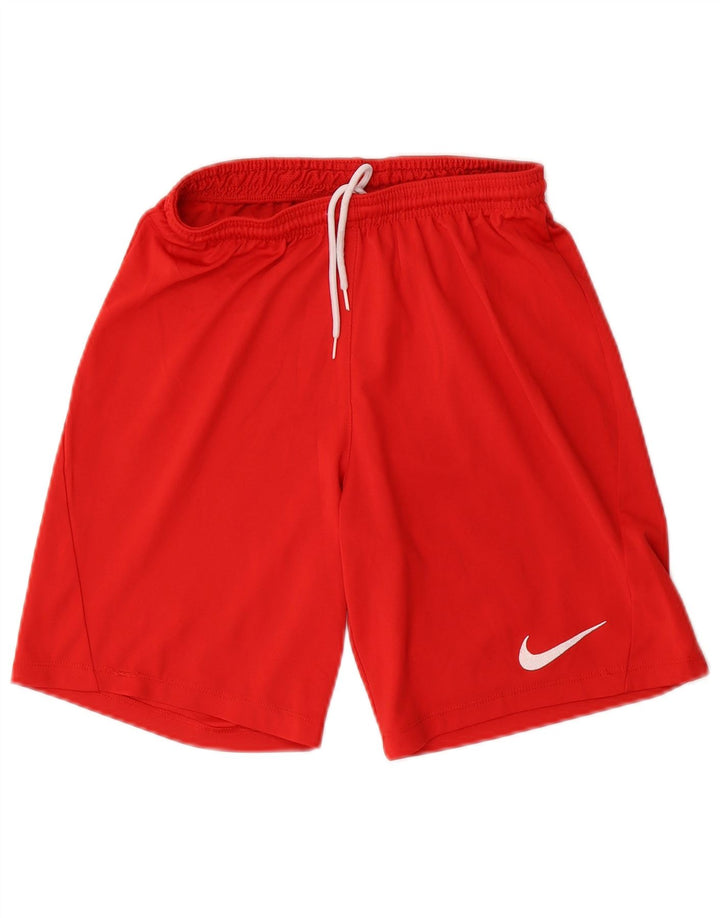Męskie spodenki sportowe Nike Dri Fit Slim, małe, czerwone, poliestrowe