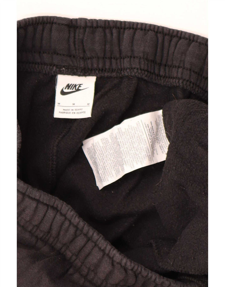 Męskie spodnie dresowe Nike Cargo Joggers, średnia czarna bawełna