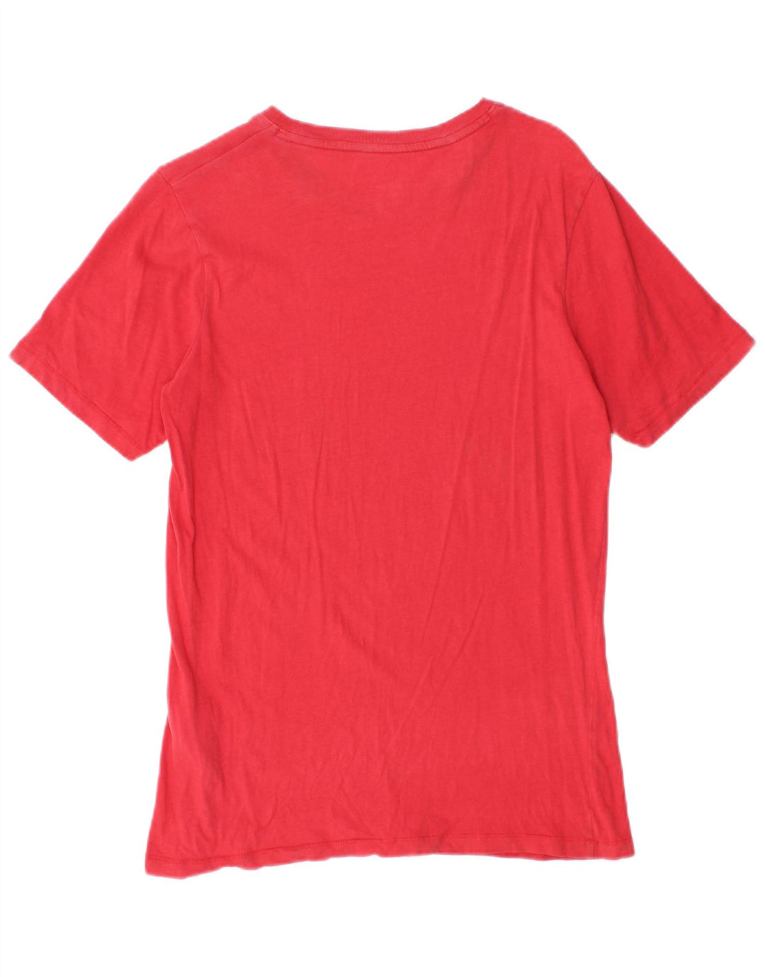 Męski T-shirt z grafiką Jack & Jones, mały, czerwony, bawełniany
