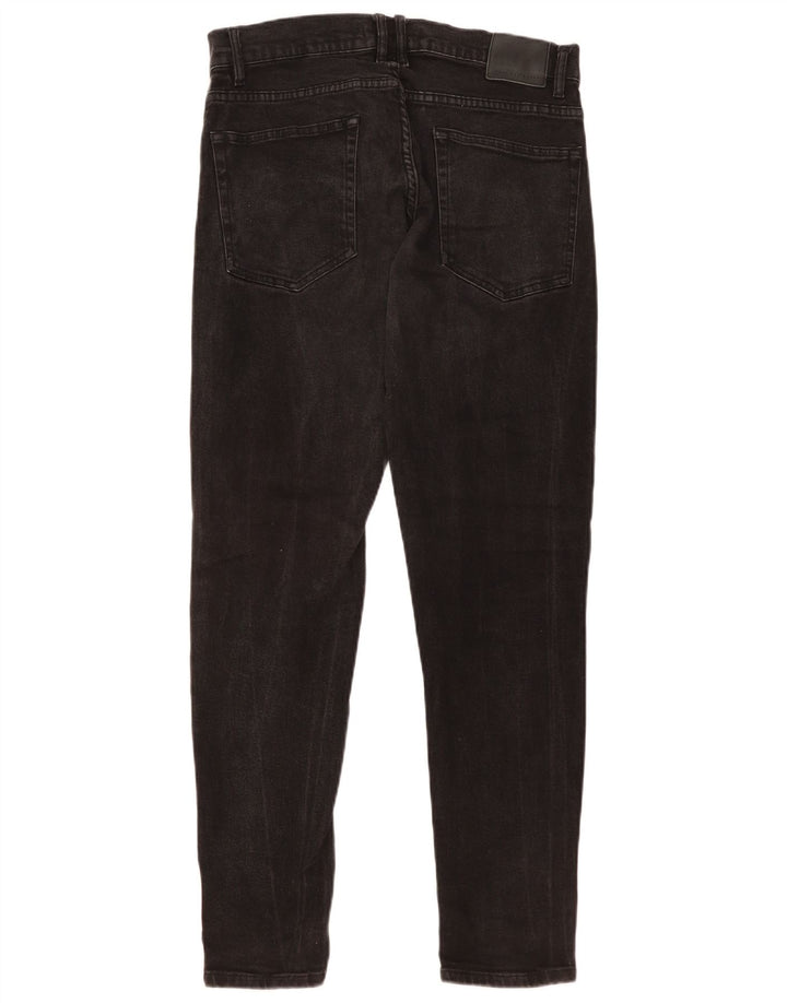 Męskie jeansy slim fit Zara EU 44 Large W34 L31 Black