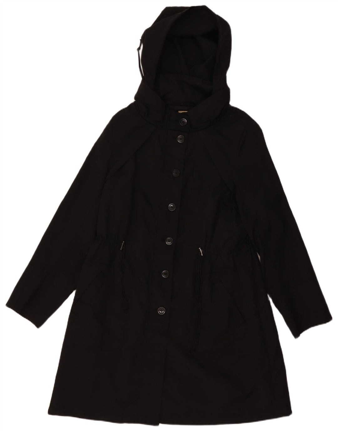 Damska kurtka parka z kapturem Marks & Spencer UK 18 XL, czarna, poliester