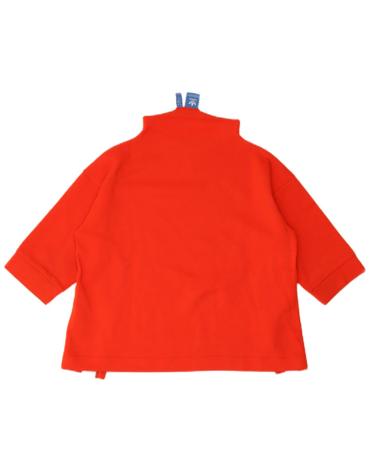 Damska bluza Adidas Oversized Graphic Jumper UK 10 Small Red