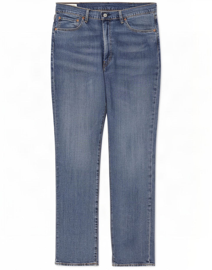 Męskie jeansy Levi's 511 Slim W38 L34 Niebieska bawełna