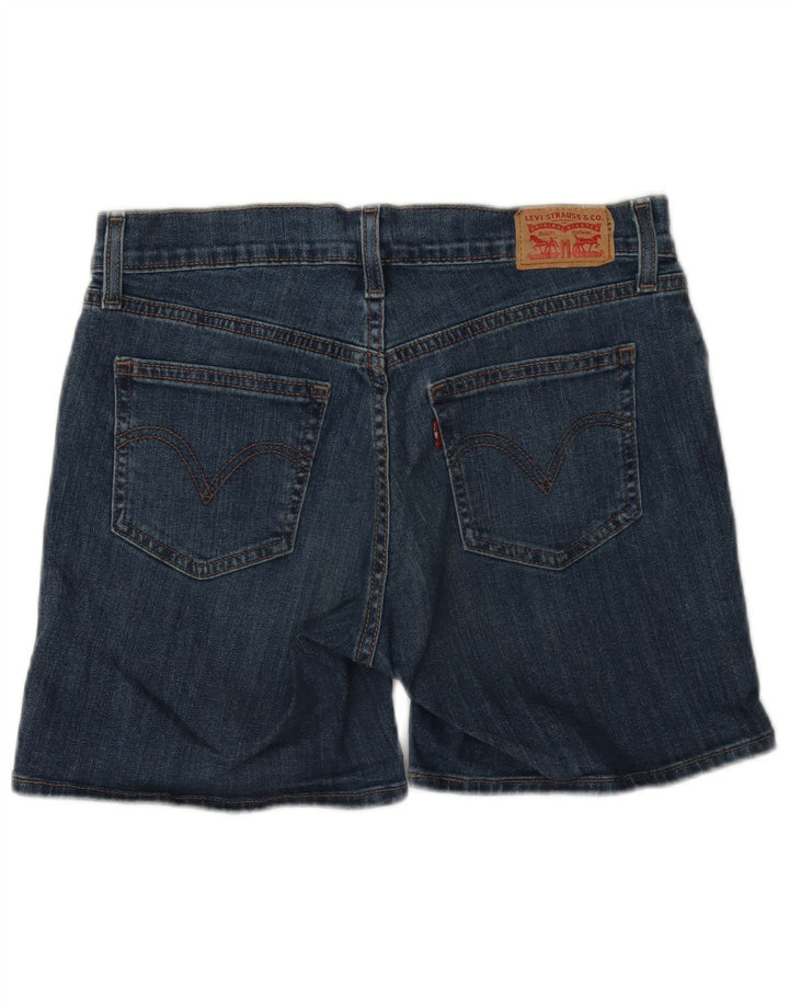 Damskie spodenki jeansowe Levi's W28 Średni niebieski, bawełniany