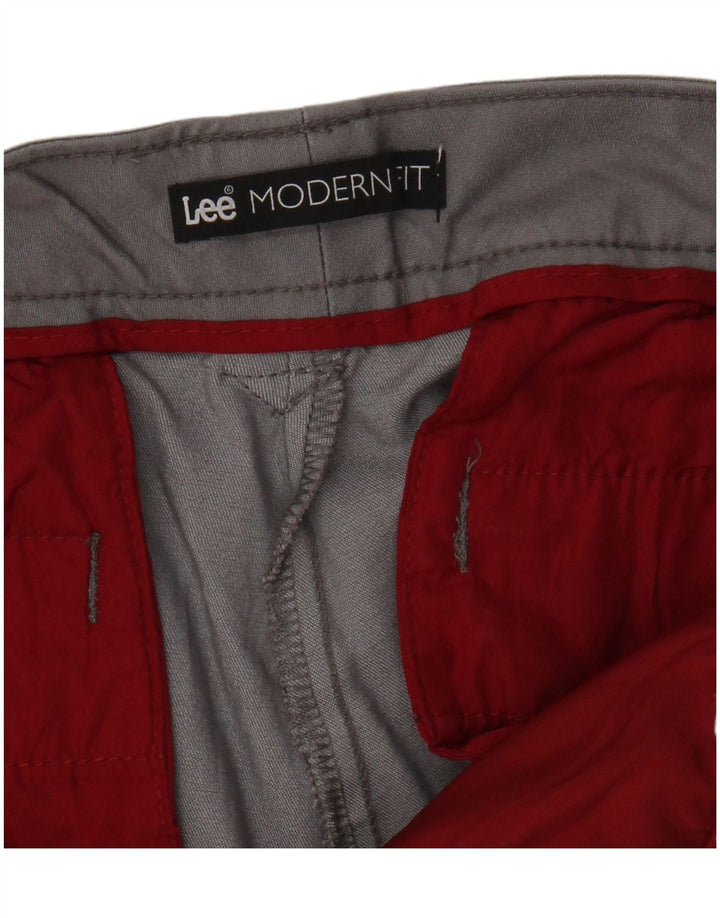 Spodnie damskie Lee Modern Fit Straight Chino W34 L27 Szare