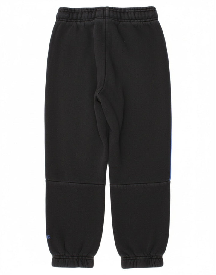 ADIDAS Boys Tracksuit Trousers Joggers 7-8 Years  Black