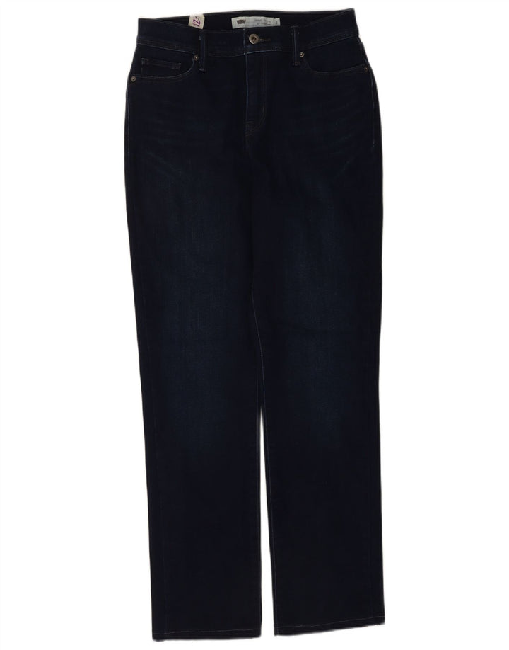Damskie jeansy Levi's 512 Straight US 6 Medium W28 L28 Granatowe